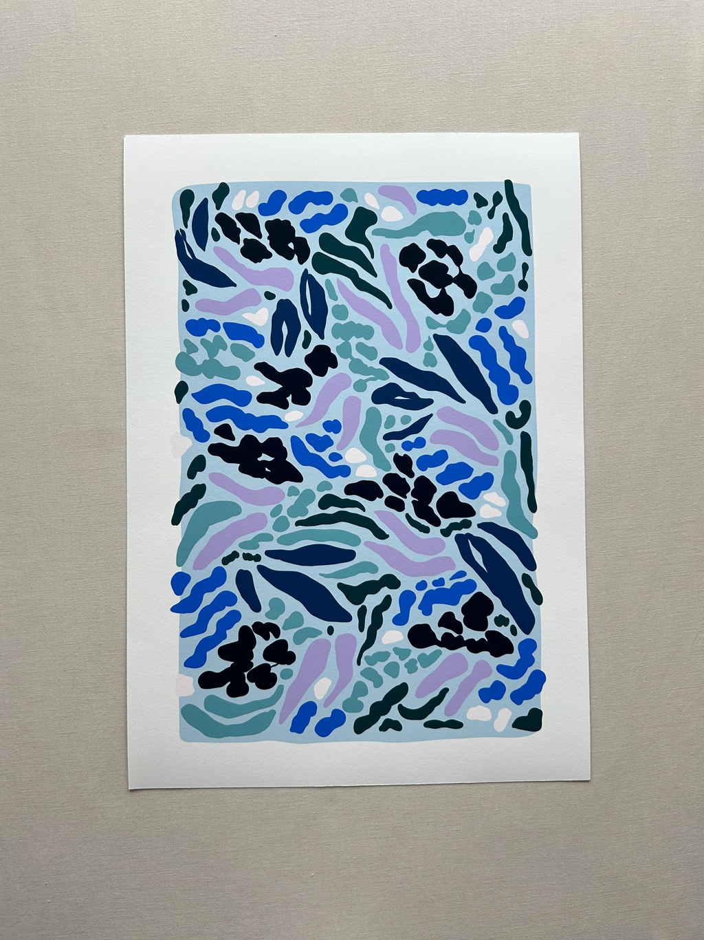 Breeze Blues Print