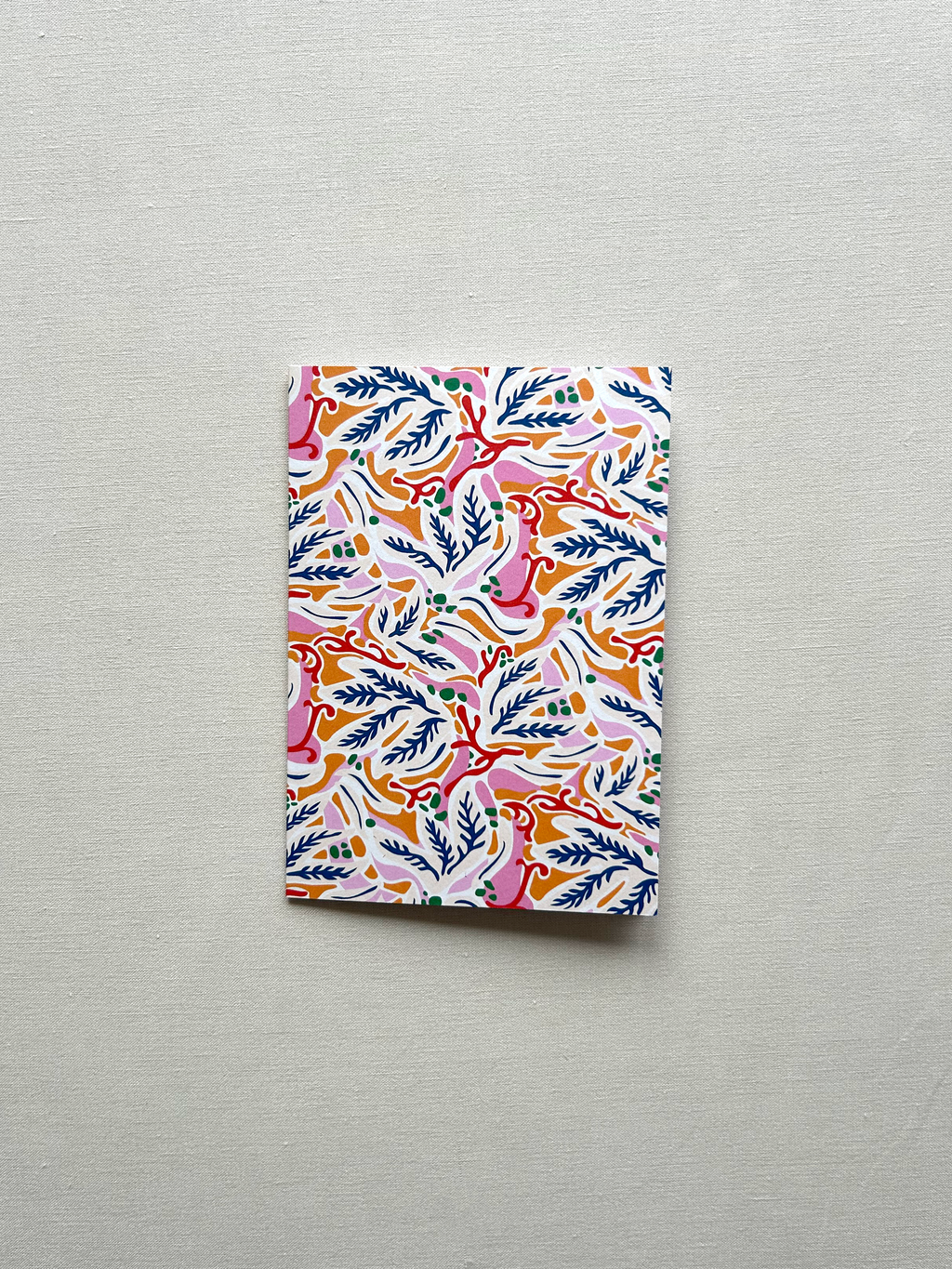 Coral Pattern Greeting Card