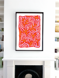 Branches Reds Print