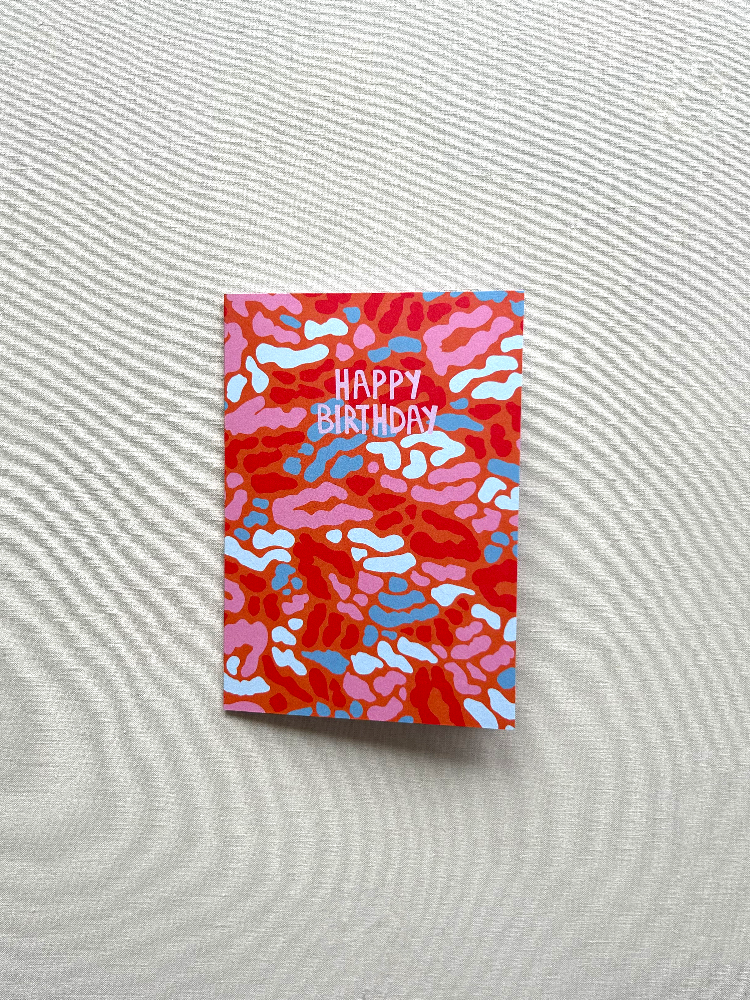 Happy Birthday Greeting Card