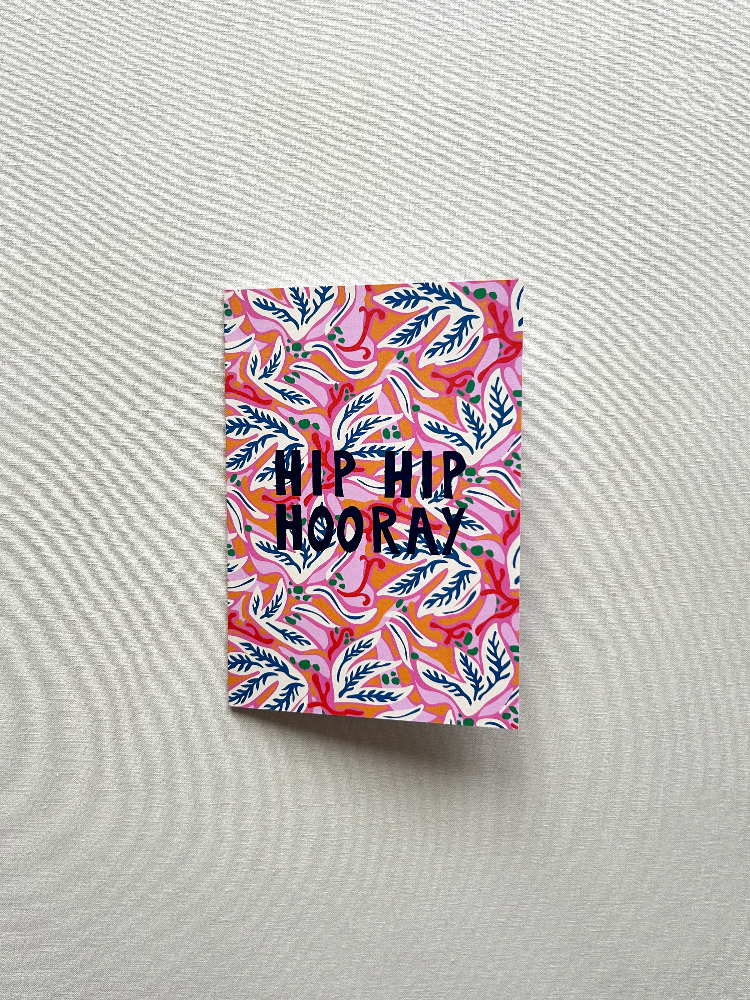 Hip Hip Hooray Greeting Card