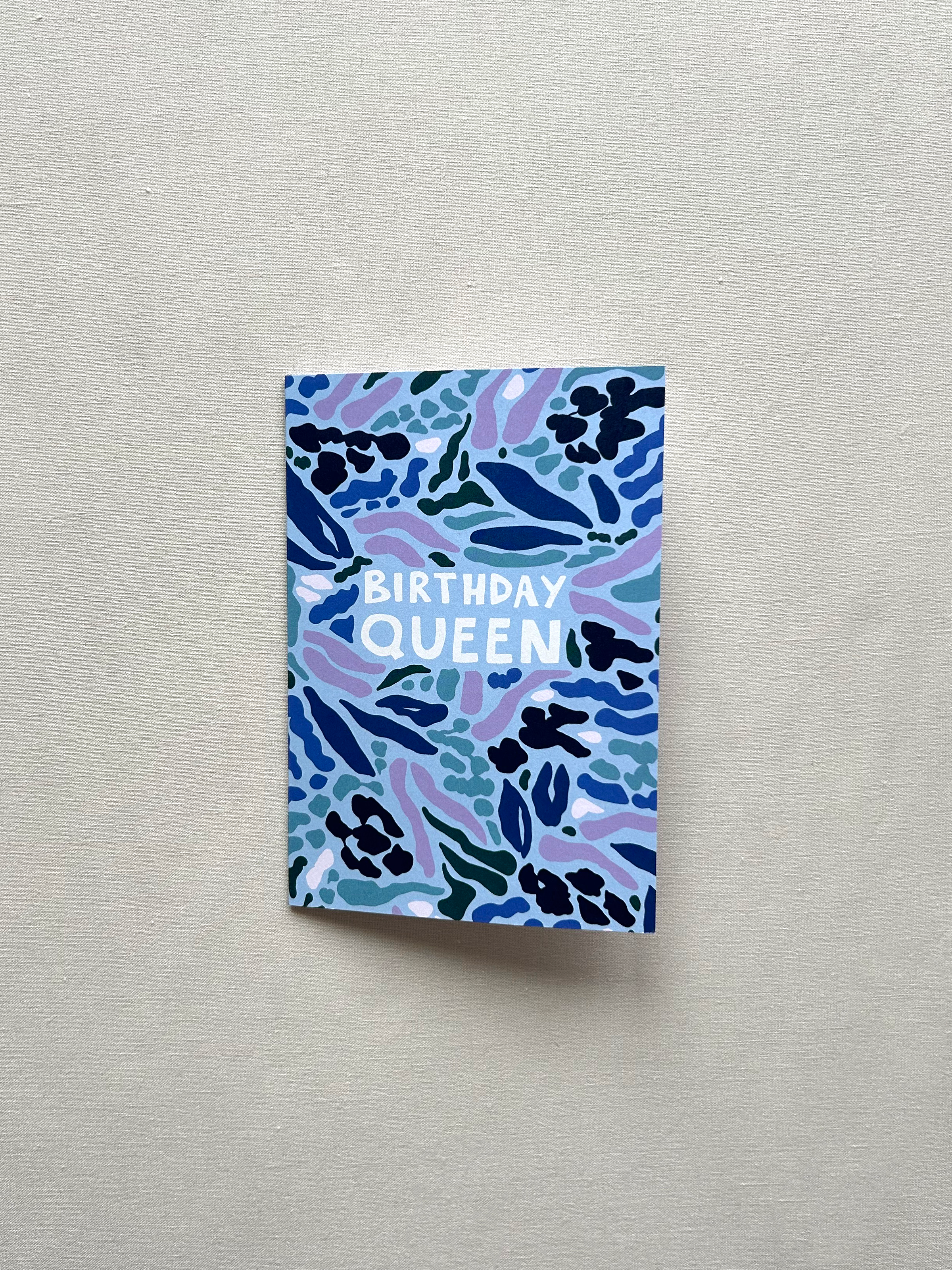 Birthday Queen Greeting Card