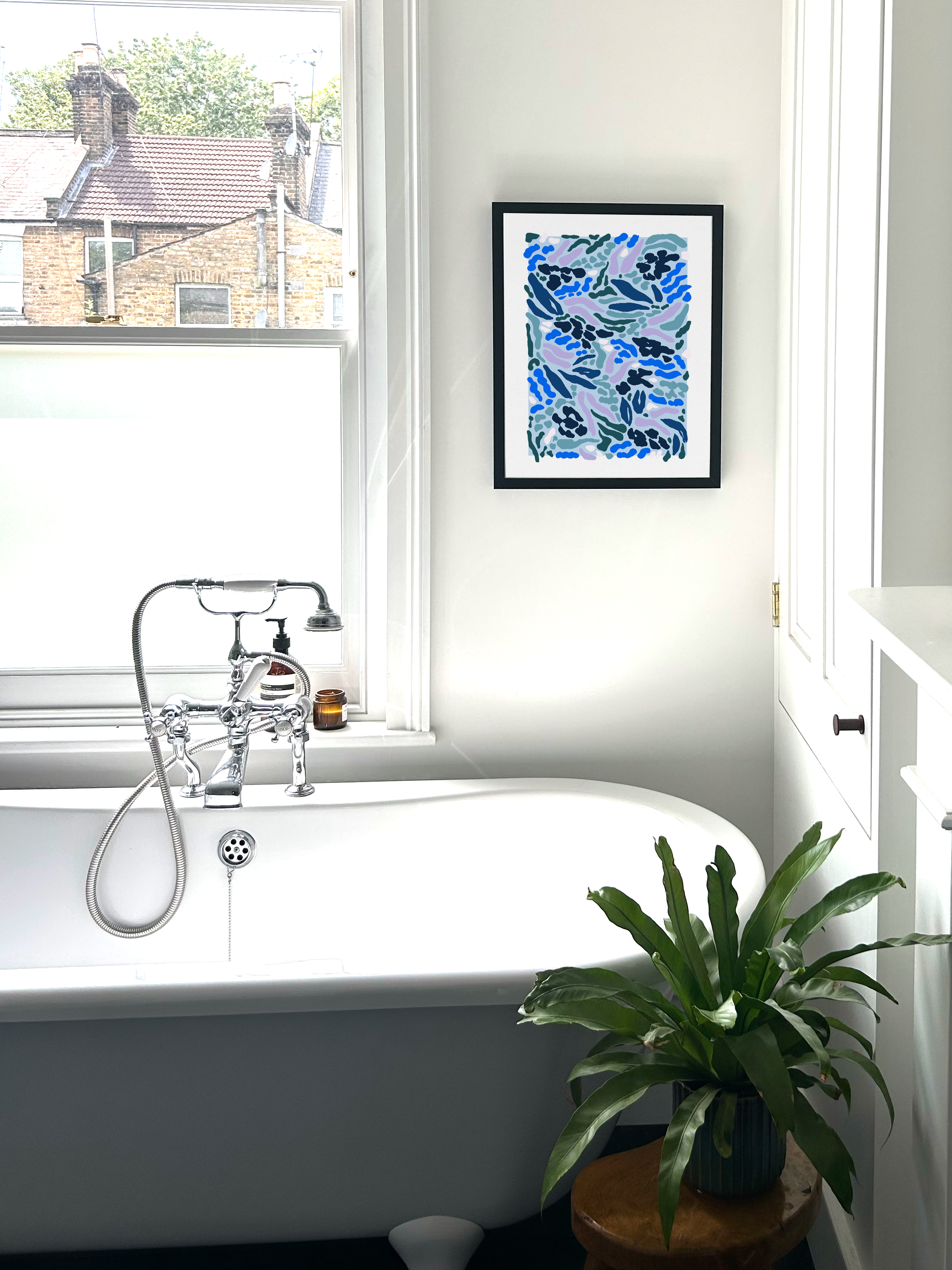 Breeze Blues Print