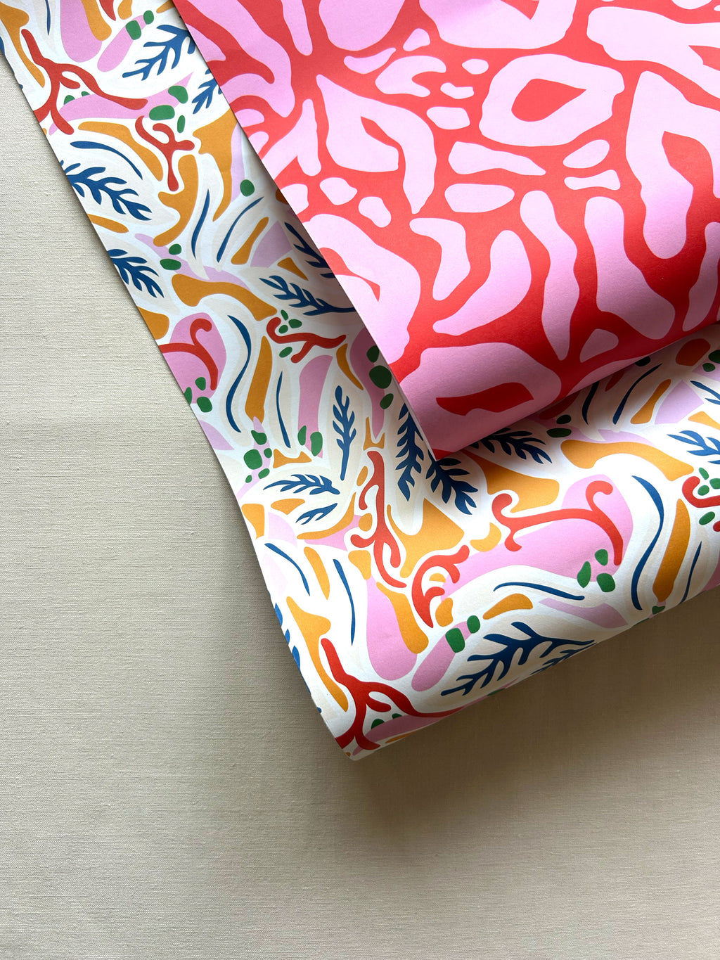 Pink Pattern Wrapping Paper